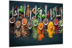 TMK ArtDeko – Placa Protectora Vitrocerámica 1 Pieza 60x52 cm – Cubre Placa de Inducción de Cristal Templado 4 mm – Tabla de Cocina de Vidrio Multifuncional y Protector Antisalpicaduras