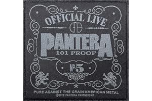 RAZAMATAZ Pantera Patches - 100% Patch-Proof Down Woven Patch