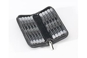 MV-VERSAND HOMÖOPATHISCHE TASCHENAPOTHEKE Homöopathie Taschenapotheke Klassik mit 20 Braungläsern mit UV-Schutz für Globuli