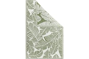 JEMIDI Alfombra para Exteriores 180 x 120 cm - Alfombra de Polipropileno para Exterior jardín terraza balcón - Resistente a la Intemperie y Lavable