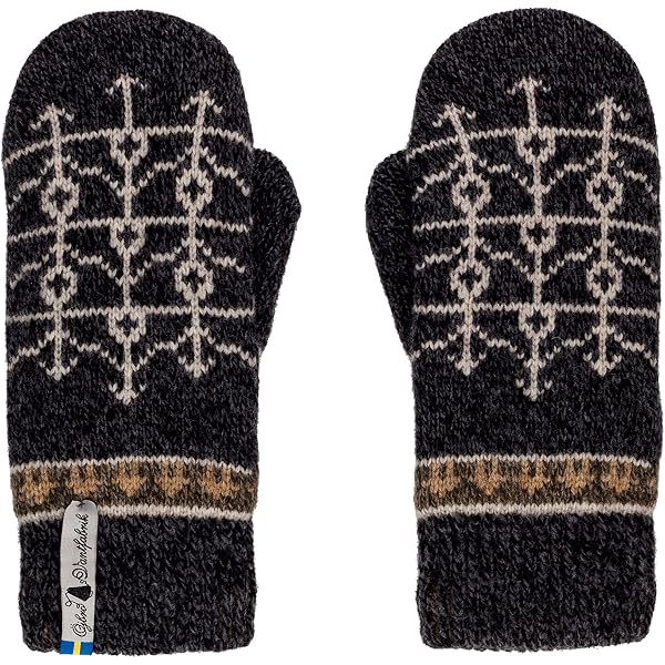 THC Klapphandschuhe 888 | Schafwolle | Strickhandschuhe | Schafwoll- Handschuhe | Woll-Handschuhe | Schafwollfäustlinge