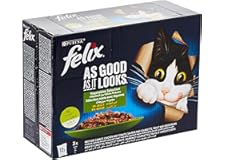 Felix Purina as Good as It Looks with Beef and Carrot in Jelly, 85g (Pack of 12)