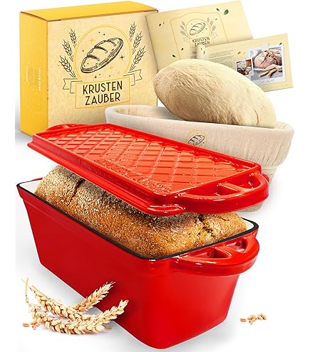 Pentola In Ghisa Per Pane - Con Cestino Lievitazione, 26 Cm - Foto 4