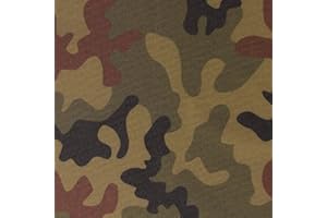 DéVa Outdoor-Stoff Camouflage-dunkel in 1,6m Breite (METERWARE) - Markisenstoff aus 100% Polyester - Dekostoff