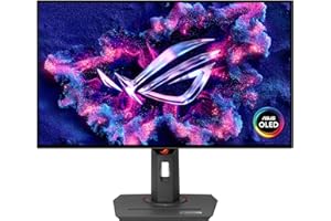 ASUS ROG Strix OLED XG27AQDMG - Monitor Gaming WOLED 27 Pulgadas 1440P, 240 Hz, 0,03 ms, disipador Personalizado, Antiparpadeo, Care, Brillo Uniforme, G-Sync, DisplayWidget Center