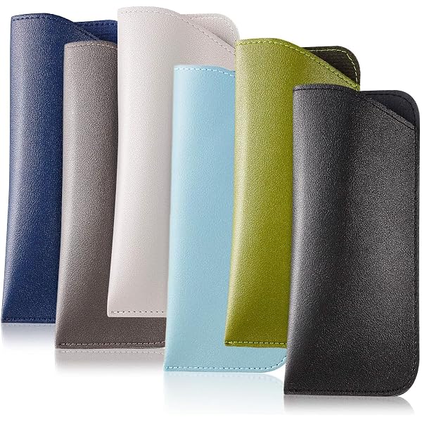5 pezzi borsa per occhiali in feltro porta occhiali da sole custodia morbida custodia da viaggio occhiali da vista  200000297