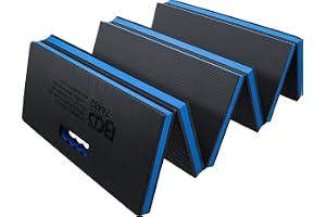 BGS 74483 | Mjukt skum knä- och arbetsmatta | vikbar | 3-in-1 | Liggmatta 1200 x 420 x 30 mm