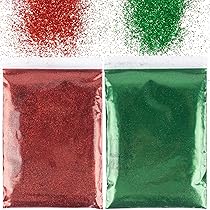 100g Glitzerpulver Set 5 Farben - Feines Bastelglitzer Für Nägel Und Handwerk