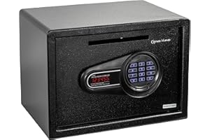 Genie Hand | Coffre-fort Motorisé de Dépôt Armoire Fort Petit avec Code à Combinaison et Clé à Serrure B-Class