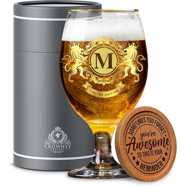 Chope De Bière Personnalisée Prénom Mélanie Avec Panda - Verre Givré 470 Ml, Lavable Au Lave-vaisselle