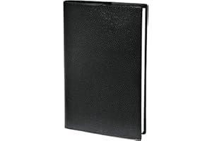 Quo Vadis - Collection : Impala PLAIN - Agenda civil - Mensuel - Format : 10x15 cm - Noir - Année 2024