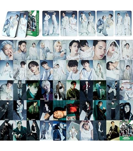 55 Pieces Enhypen, Photocard, Kpop Merch