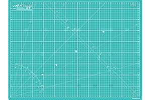 La Canilla Schneidematte A2 Selbstheilend (60x45 cm - 24x18") Cutting Mat Schneideunterlage für Basteln, Nähen, Patchwork | Schneidunterlage Arbeitsunterlage Markiert in Zentimetern und Zoll