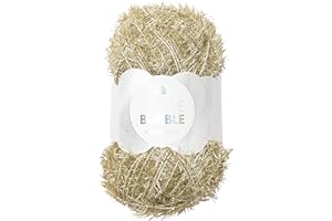 RICO-DESIGN TAP Spülschwammgarn Creative Bubble Metallic Gold