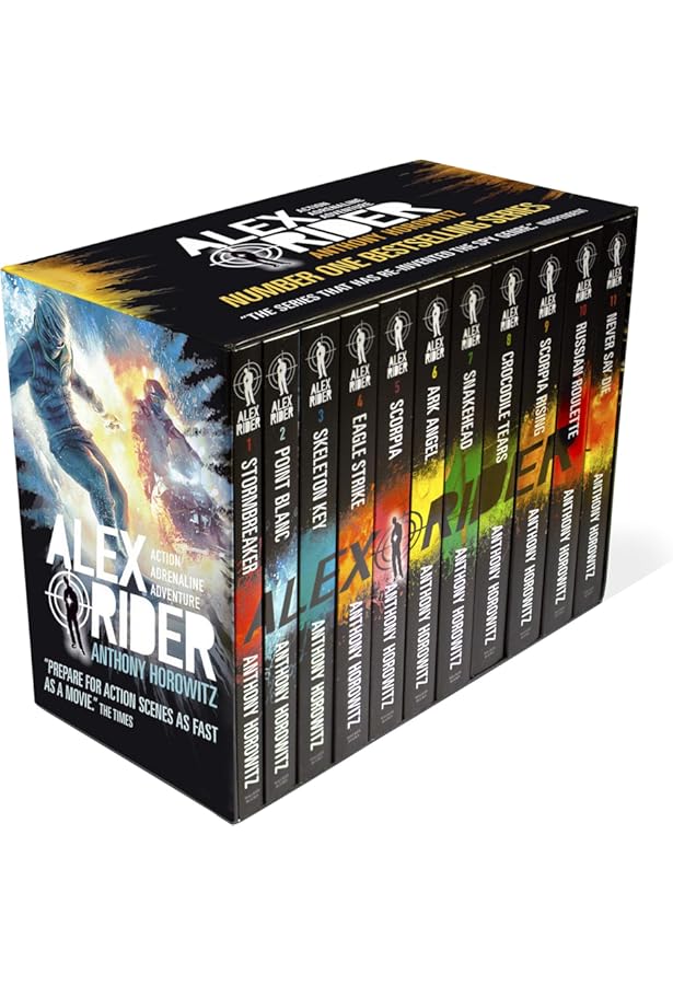 Alex Rider 10 Book Collection by Horowitz, Anthony - Amazon.ae