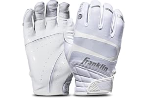 Franklin Sports Fußball-Empfängerhandschuhe – Erwachsene und Jugendliche Fußball-Empfänger Handschuhe – extra Grip Premium Fußballhandschuhe für alle Altersgruppen – Hi-Tack – SFIA genehmigt