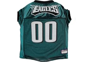 PETS FIRST Mirage Pet Products NFL Philadelphia Eagles Jersey, Medium