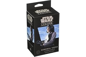 FANTASY FLIGHT GAMES Atomic Mass Games | Star Wars Legion: Galactic Empire Expansions: General Veers | Unit Expansion | Miniatures Game | Ages 14+ | 2 Players | 90 Minutes Playing Time