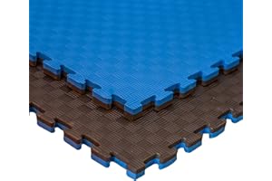 JOWY Estructura Packs Tatami Puzzle para Gimnasio Artes Marciales Judo | Suelo Tatami Profesional 1mx1mx25mm Acabado 5 Líneas