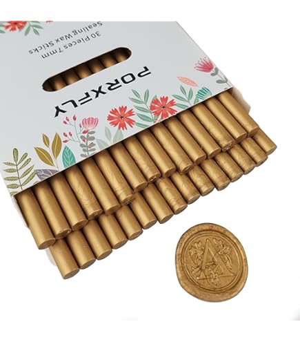 Stick Cera Sigillante Per Pistola Colla - 20 Pezzi, Colore Verde, Per Inviti E Decorazioni - Foto 5