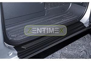 ZENTIMEX Interiormate Z967019 Einstiegsleisten fahrzeugspezifisch Kunststoff schwarz 3D-Oberfläche 2tlg