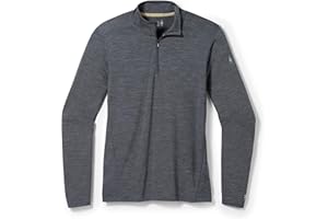 Smartwool Men's Classic all Season Base Layer 1/4 Zip Men's Classic all Season Base Layer 1/4 Zip Uomo