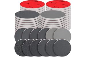 48 st 75 mm slipsvampset 80-3000 slipdynor, flexibla sandpappersblock grova och fina, skumslipdynor tvättbara och återanvändbara, våta och torra sandpapper för väggpolering av metall trä