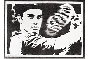 moreno-mata Roger Fed... Autentico Graffiti Hecho a Mano Handmade Poster Deportes Cuadros Decoracion Salon Modernos Regalos Originales para Hombre y Mujer