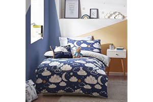 PETER RABBIT TM Peter Rabbit™ Sleepy Head Toddler Duvet Cover Set, Polyester, Cotton, Blue