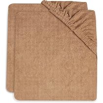Lot De 2 Housses Matelas à Langer 50x70cm - Éponge Biscuit Douce Et Élastique - Jollein