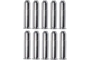 Flachberg Pufferpatronen .22 LR lfb Aluminium (10 Stück) | Dummy Rounds Snap Caps Training | Ideal für Trockentraining, Ladeübung & Waffenpflege 22
