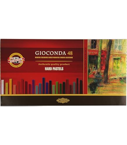 Crayons Pastels Doux Koh-I-Noor Toison D'Or - Lot De 24 Couleurs Pour Artistes - 2