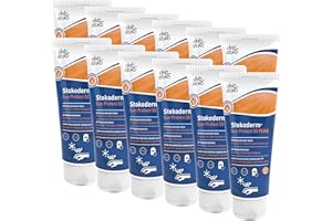 DEB Stoko, Hautschutzlotion Stokoderm Sun Protect 50 Pure Vorratspackung Tuben a´ 100 ml K42141, Unparfümiert, 12 stück