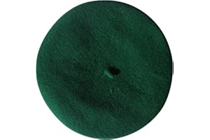 Central Chic Women's Quality Beret Hat 100% Wool French Beret Winter Autumn Hat Ladies | Girls Hats One Size Fits All In Black, Red, Cream, White, Grey, Pink, Purple, Green