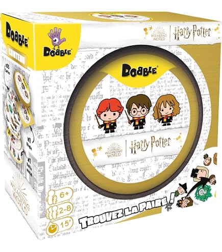 Dobble El Señor De Los Anillos - Juego De Cartas De Velocidad Y Observación, Para 2-8 Jugadores, +6 Años
