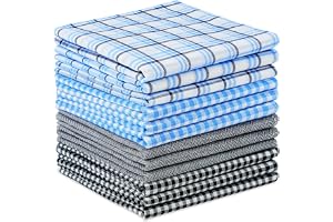 AUYAO Herrnäsdukar, 12 st mjuk bomull herr näsdukar set, premium herrnäsdukar blandade ficknäsdukar för män och kvinnor, klassisk näsdukar för brudgum, bröllop, bal, firande