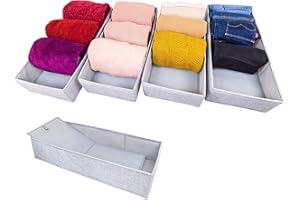 ‎SIMPLE JOY SIMPLE JOY® PAX100 FileFolding Box für IKEA Pax Kleiderschrank; DAS ORIGINAL; passgenau; Stabiler Boden; Schubladen Ordnungssystem, 4er Set