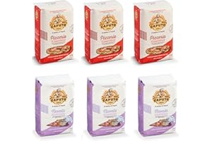 ‎BROTZUTATEN 3x 1kg Caputo Cuoco Tipo 00 + 3x 1kg Caputo Nuvola Pizzamehl Tipo 0