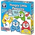 Orchard Toys Hungry Little Penguins Game, Fun penguin game, two ways to play, colour and memory game, kids age 3+, birthday gift