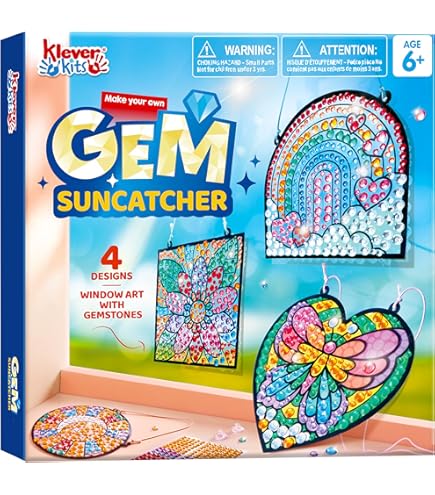 Kit Peinture Vitrail Kit Mobile Vitrail SentoSphère Poissons - Loisir Créatif Enfant Dès 4 Ans Loisir Créatif Enfant 4 Ans