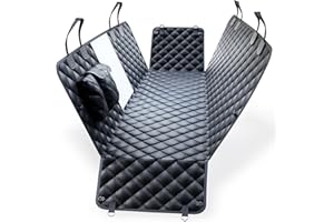 PETPROVED Housse Protection Voiture Chien Protege Housse Bache Couverture Tapis Hamac Siege Voiture pour Chien Protection Siege Arriere Banquette Arriere Couverture Protege Housse Bache Transport