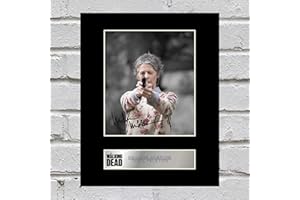 ICONIC PICS Melissa McBride, Carol Peletier Photo dédicacée encadrée The Walking Dead