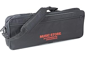 MUSIC STORE Keyboardtasche KCM 2, 60x21x6 cm, Schwarz, Synthetik, Reißverschluss, Soft-Grip-Tragegriff