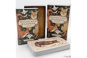 Woodland Wardens: 52 Orakelkarten mit Booklet (Krafttierkarten für Erwachsene und Kinder, Orakeldeck Neuerscheinung 2023, Deutsch)