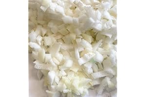 PEMMIPRODUCTS Flocons de mousse viscoélastique - Blanc - 2 kg