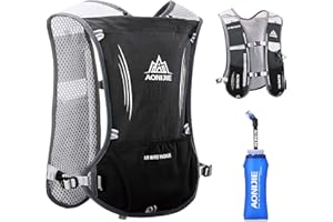 ‎TRIWONDER TRIWONDER 5L Ultraleicht Trinkrucksack, Trail Run Rucksack Trinkweste Hydration Pack Fahrradrucksack fürr Marathoner, Laufen, Camping, Wandern, Joggen