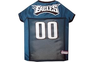 PETS FIRST NFL-Haustiertrikot, Hundetrikot, American Football, lizenziertes American-Football-Trikot für Hunde, 32 NFL-Teams verfügbar, in 6 Größen erhältlich, Football-Haustiertrikot, Sport-Netztrikot, Hundetrikot