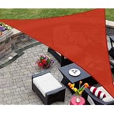 AsterOutdoor G&uuml;neş G&ouml;lgeliği Yelken &Uuml;&ccedil;gen 40 x 40 cm x 40 cm UV Blok G&ouml;lgelik Veranda Arka Bah&ccedil;e &Ccedil;im Bah&ccedil;e A&ccedil;ık Hava Aktivite