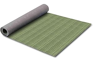 HomeLife Tappeto Cucina Antiscivolo Lavabile in Vinile 52X240 Made in Italy | Passatoia Antimacchia in PVC Interni ed Esterni Colorato Verde Melange | Tappeti Runner e Lungo in Gomma [240 cm]