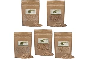 GWERNYFED WOOD Selection Pack - Wood chips for Smoker Gun - Perfect for Smoking - Infuser Smoke Guns - LARGE 1000ml Bags (5 Pack-Apple, Cherry, Oak,Hickory & Whiskey)